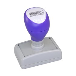 Stamp Pre-Inked Custom Design 28x78mm DM2878 - Theodist