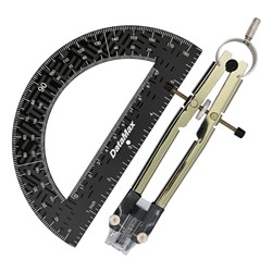 DataMax DM30180 Compass & Protractor Set - Theodist