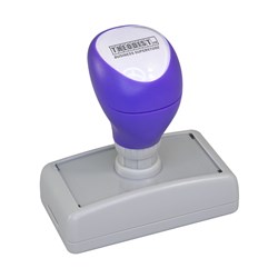 Stamp Pre-Inked Custom Design 32x67mm DM3267 - Theodist