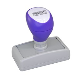 Stamp Pre-Inked Custom Design 32x78mm DM3278 - Theodist