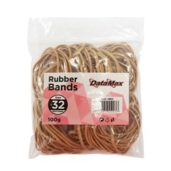 DataMax DM32 No.32 Rubber Bands 50x3.0mm 100g - Theodist