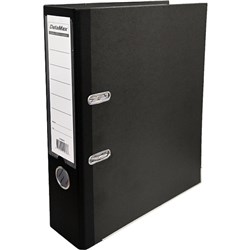 DataMax DM5600 Lever Arch File A4 Board Marble Black with PP Spine - Theodist