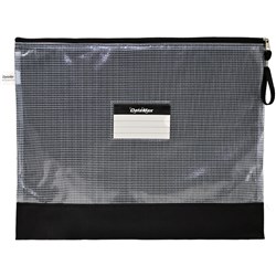 Datamax DM57 Mesh Document Bag with Zipper B4 400x325mm - Theodist