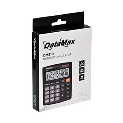 DataMax DM810 Desktop Calculator 10 Digit 2 Power - Theodist 