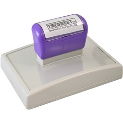Stamp Pre-Inked Custom Design 90x130mm DM90130 - Theodist