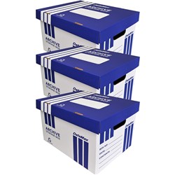 DataMax DMX323 Archive Storage Boxes 3 Pack - Theodist