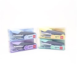 Deli 0260C Stapler Suits No.10 Staples Assorted Colours - Theodist
