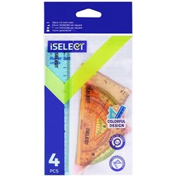 iSelect UH669 Ruler Set Colourful Design - Theodist