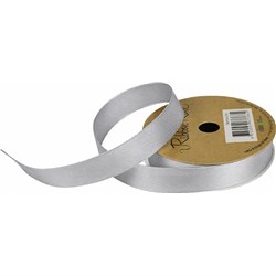 Artwrap E8482 Ribbon Roll Fabric Silver 10mmx10m - Theodist