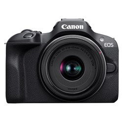 Canon EOS R100 Body with RF-S 18-45mm f/4.5-6.3 IS STM Lens Compact System - Theodist