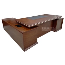 Executive Desk Rome Series Right 2425x2105x765mm - Theodist