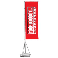 Flagpole Display Outdoor 4.1m Includes Printing - Theodist