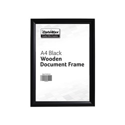 DataMax FRAMEA4W Wooden Document/Certificate Frame A4 - Theodist