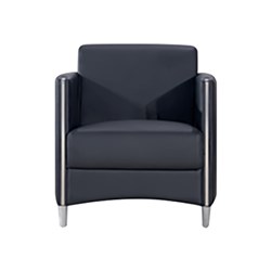 SFormula FZ60381 Sofa Stainless Armrests and Legs 1 Seater - Theodist