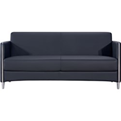 SFormula FZ60383 Sofa Stainless Armrests and Legs 3 Seater - Theodist