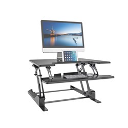 Digitus Sit Stand Desktop Office Workstation Height Adjustable Desk - Theodist