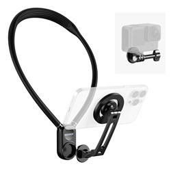 Neewer GP16 Neck Mount with Magnetic Phone Holder and Action Camera Adapter - Theodist