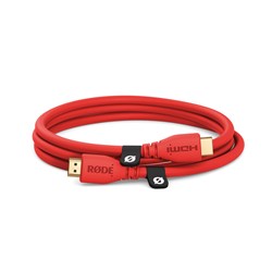 Rode HDMI 1.5M 2.0 Premium Cable (Dia 6mm) Red HDMICABLE1.5M-R - Theodist