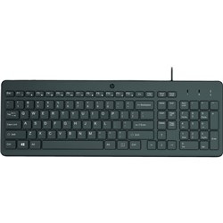 Hp 150 Wired Keyboard Black 664R5AA - Theodist