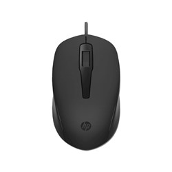 HP 150 Wired Mouse Black 240J6AA - Theodist