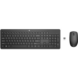 Hp 230 Wireless Keyboard & Mouse Combo Black 18H24AA - Theodist