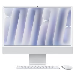 iMac 24" Desktop M4 +8core CPU 10core 16GB 512GB SSD Silver MWUV3X/A - Theodist