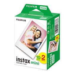 Fujifilm Instax Mini Instant Film 20 Pack, White - Theodist