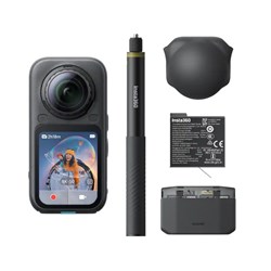 Insta360 X6 Essentials Bundle Action Camera Midnight Black INSTAX6ES-B - Theodist