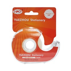Yuezhou Invisible Tape with Dispenser - 18mmX33m - Theodist