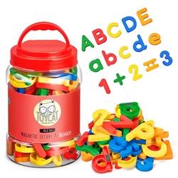 JoyCat Magnetic Letters & Numbers Set 78 Pcs - Theodist