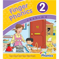 Jolly Finger Phonics 2 - c k e h r m d - Theodist