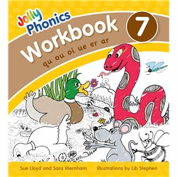 Jolly JL57X Phonics Workbook 7 - qu ou oi ue er ar - Theodist