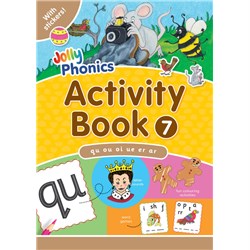 Jolly Phonics Activity Book 7 - qu ou oi ue er ar - Theodist