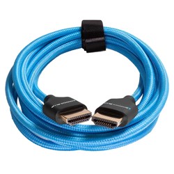 Kondor Blue HDMI Braided 2.0 / 213cm (7ft) / 4K 30Hz Cable KB-HDMI2.0-7 - Theodist