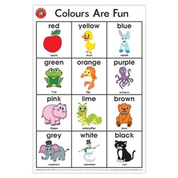 Learning Can Be Fun Colours Are Fun Chart - Theodist