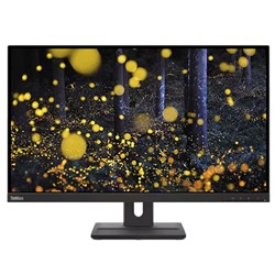 Lenovo ThinkVision E27Q-20 Monitor 27” QHD 16:9, DP+HDMI Input 62D0GAR1AU - Theodist