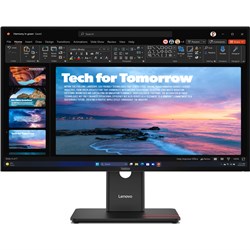 Lenovo ThinkVision T27QD-40 Monitor 27" QHD IPS 2560x1440 DP+HDMI+USBC+DP Out+Audio Out - Theodist