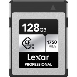 Lexar 128GB Pro CFexpress Type B Memory Card 1750MBs 1300MBsW, Silver, 843367124589 - Theodist