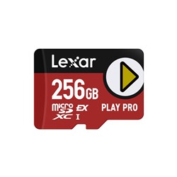 Lexar Micro SDXC UHS-I 256GB Play Pro Express Memory Card 900MBs/150MBsW, 843367135745 - Theodist