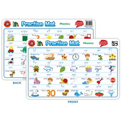 Learning Can Be Fun Practice Mat Phonics Placemat - Theodist
