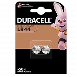Duracell LR44 1.5V Alkaline Coin Battery 2 Pack - Theodist