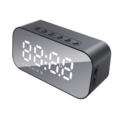 Havit M3 Bluetooth Speaker Alarm Clock Radio, Black - Theodist