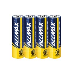 Allmax MAX2A4 Alkaline Maximum Power Batteries AA4 LR6 1.5V 4 Pack - Theodist