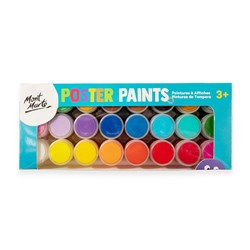 Mont Marte MPST8003 Poster Paints 3+ 20mL x 24pc - Theodist