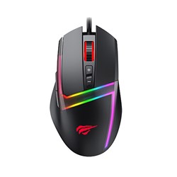 Havit MS953 RGB Backlit Programmable Wired Gaming Mouse - Theodist