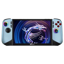 MSI Claw 8 AI+ A2VM Copilot+ PC Gaming Console, Glacier Blue Edition, 251AU, 8", Ultra 7 258V, 32GB, 1TB, Win11 Home - Theodist