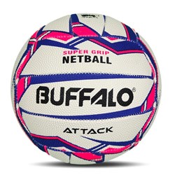 Buffalo NB4 Netball Super Grip Attack Size 4 Indoor/Outdoor - Theodist