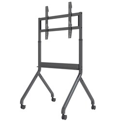 North Bayou P220 Motorized Height Adjustable Heavy Duty Mobile Cart Fits 75”-90”, 90.9kg - Theodist