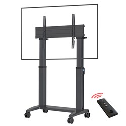 North Bayou NB-T70 Electronic Stand 60”-100'' Flat Panel, Heavy Duty Adjust Trolley - Theodist