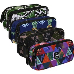 Pace P202 Pencil Case Two Compartments Assorted Designs - Theodist